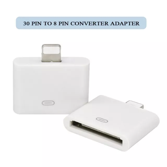 Adaptateur Convertisseur 30 Broches Femelle À 8 Broches Pour Apple Iphone4 5 R