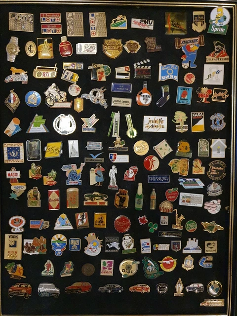Lot De 130 Pin's Anciens Et Vintage – Collectionneur – Pièces Rares Et Diverses