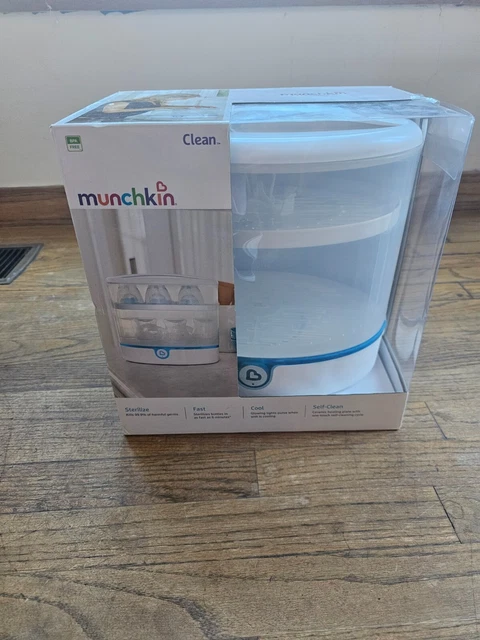 Munchkin Clean Electric Sterilizer - White NWT!