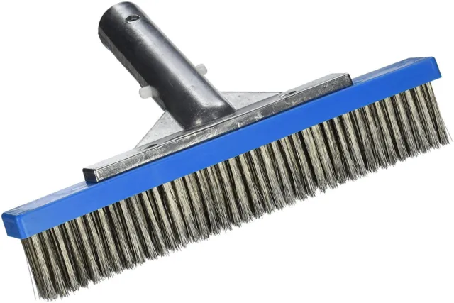 Pentair Rainbow R111626 709 9" Aluminum Pool Brush with Stainless Steel Bristle