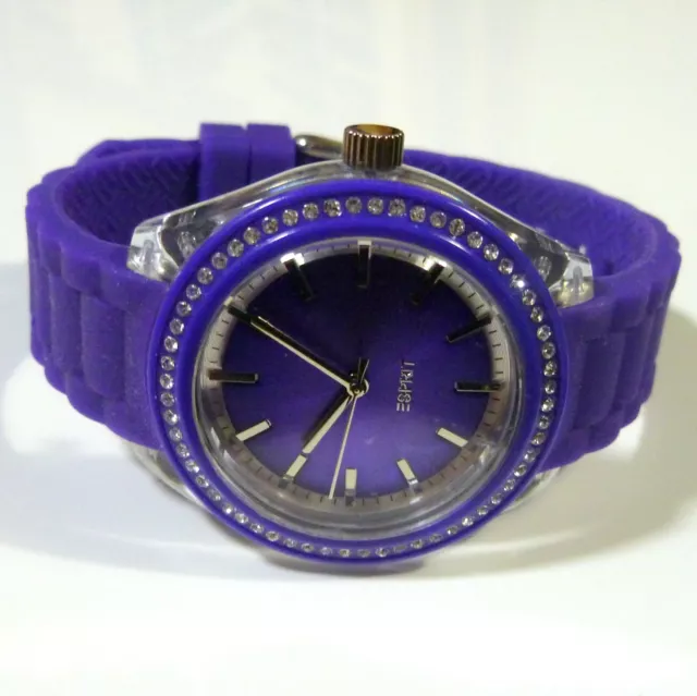 Esprit Uhr Damenuhr PLAY GLAM PURPLE ES900672006 NEU