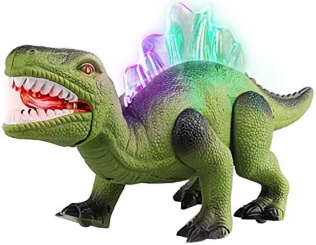Electric Childrens Toy Walking Dinosaur Morelladon Beltrani Figure LED Sound 3