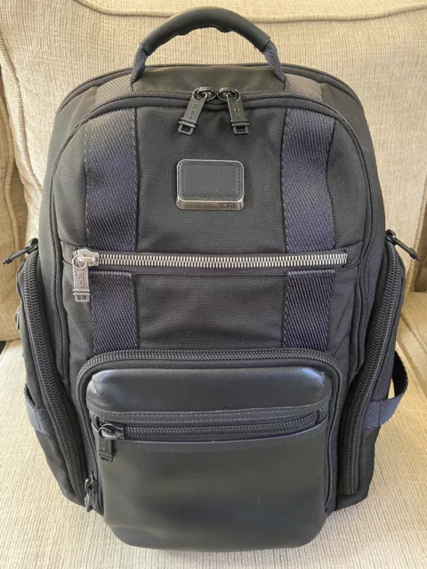 Tumi Alpha Bravo Sheppard Deluxe Ballistic Nylon Men Backpack Travel 232389D