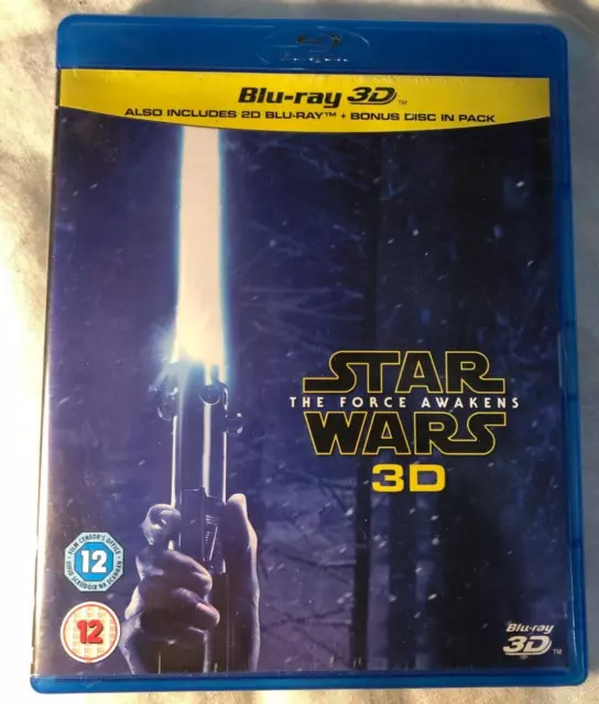 Star Wars - Episode VII - The Force Awakens - 3D+2D Blu-Ray+Bonus - 3-Disc Set