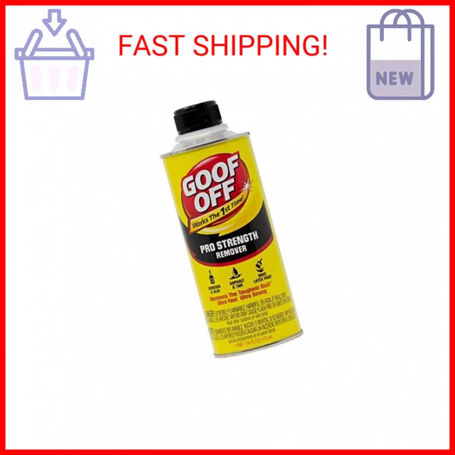 GOOF OFF FG653 Professional Strength Remover, 16 Oz 9.68 PicClick