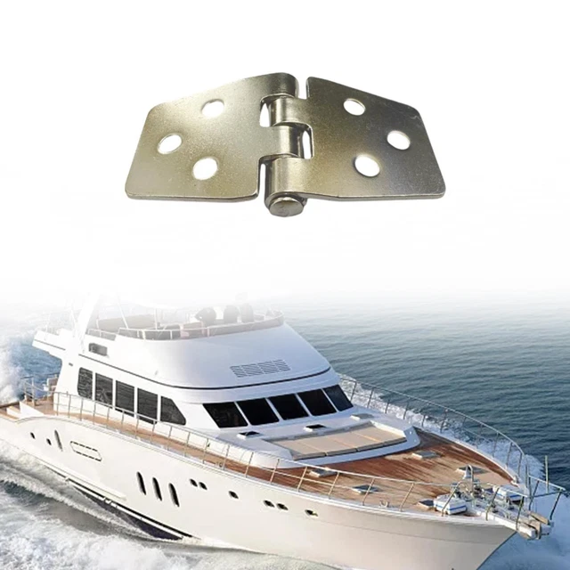 Charnière De Trappe Bateau Acier Inoxydable 316 – 7x6.7 Cm – Matériel Marin Amovible – Pour Portes, Coffres