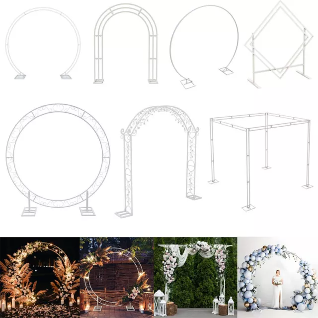 Heavy Duty  Metal Arch Wedding Garden Climbing Plants Bridal Party Decor Arbor