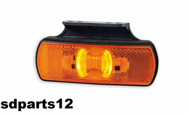10 X 4 LED Feux Gabarit Lateral Indicateur Remorque Camion Orange Jaune 12V  24V EUR 28,99 - PicClick FR