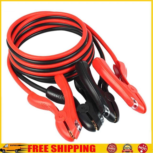 10 piedi 2000 amp cavi booster alimentazione auto di emergenza cavi jumper batteria