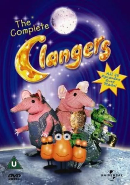 THE COMPLETE CLANGERS SERIES 1-2 COLLECTION DVD Season One and Two 1st 2nd UK R2