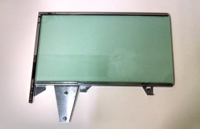 49 50 51 52 Chev Pontiac Convertible Door Glass Assembled Left Driver CLEAR GLAS