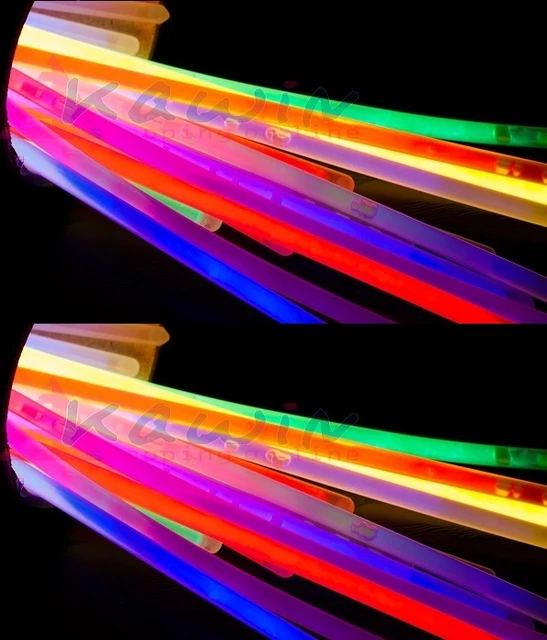 Braccialetti Luminosi Per Feste - Con Mini Luce Disco, 100 Pezzi - Per Compleanni E Halloween - Foto 9