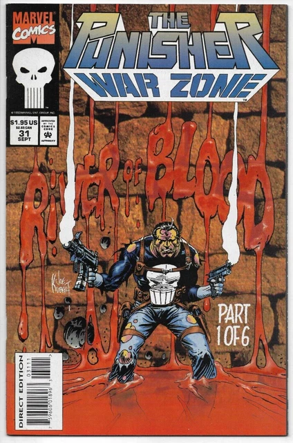 The Punisher: War Zone #31 Marvel Comics Dixon Kubert 1994 VFN/NM