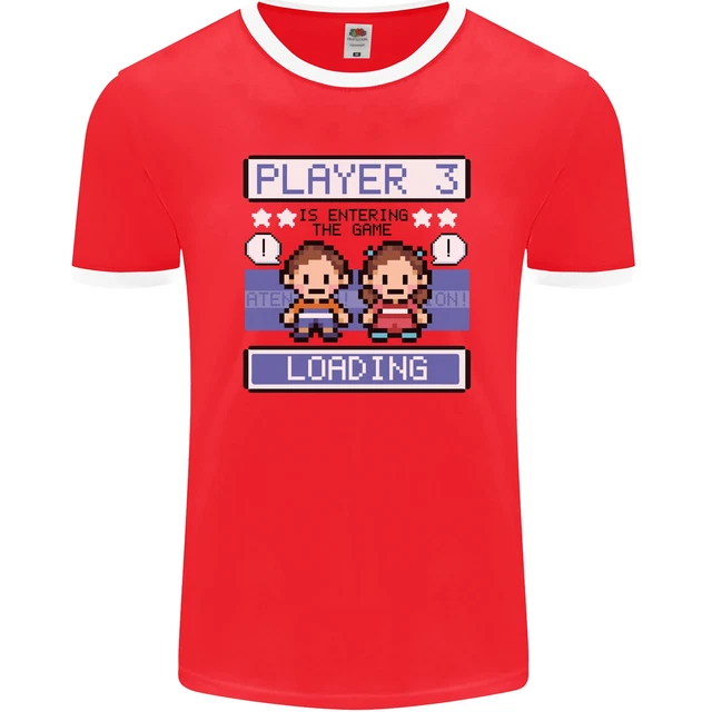 T-shirt lotta uomo gravidanza che aspetta papà mamma di essere foto 3