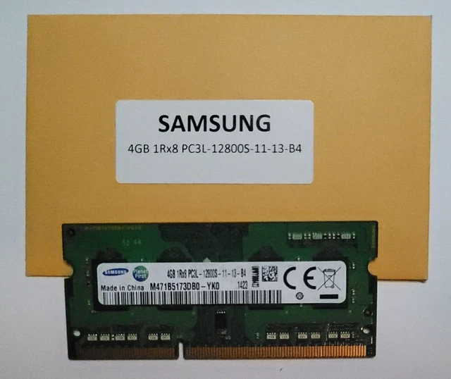 Samsung 4Gb 1Rx8 Pc3L 12800S 11 13 B4 A VENDRE PicClick FR