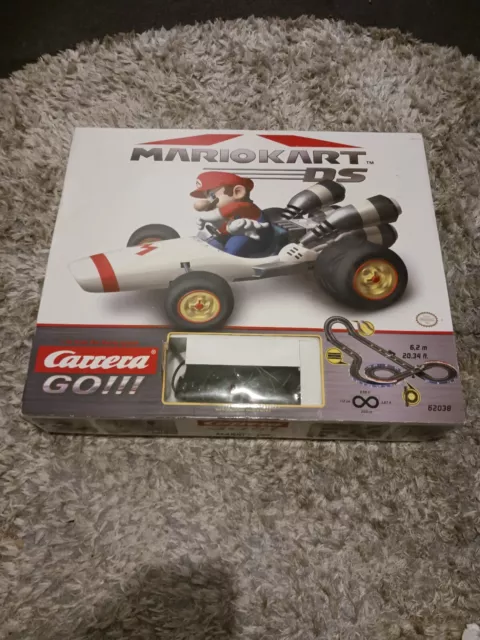 Carrera Super Mario Kart Go Slot Racing Set 62038 Mario Wario Auto Rennspielzeug