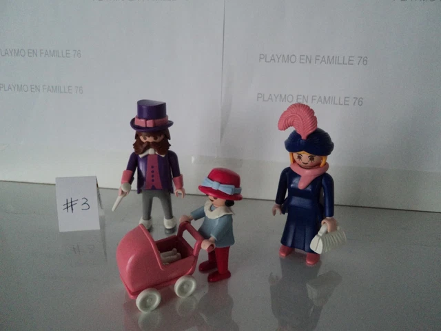 PLAYMOBIL VINTAGE 1900 belle époque la terrasse set 5323 de 1990