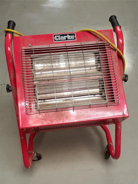 CLARKE DEVIL 371SP Infra-red Heater (110V) £60.00 - PicClick UK
