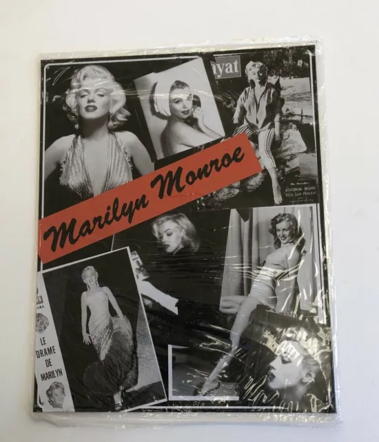 Marilyn Monroe Metal Tin Sign Wall hanging Man Cave Home Decor Black White Shed