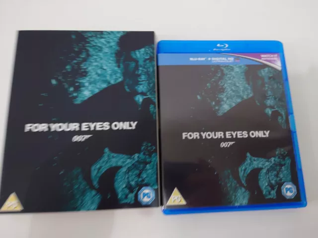 Limited Edition For Your Eyes Only Blu-ray Title Artwork