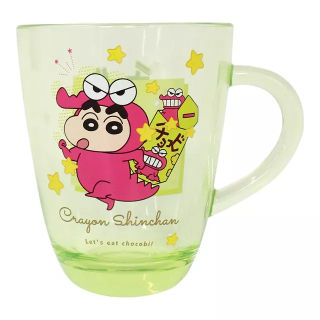 Taza de acrílico Shin-chan lápiz de fábrica T'S con mango Chocobi