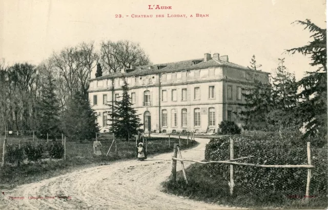 Carte Postale / Chateau De Lordat A Bram