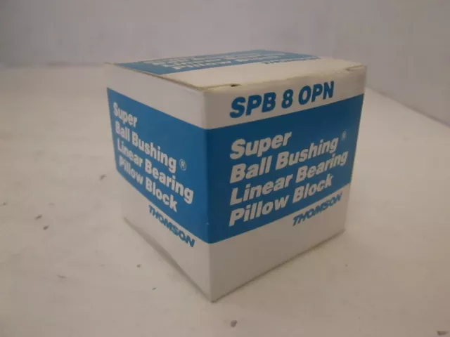 SPB 8 OPN Thomson Super Ball Bushing Linear Bearing Pillow Block, New