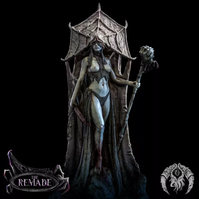 VILLAIN COLLECTION Dark DROW Elf High Priestess of Lloth, UNDERDARK, D&D