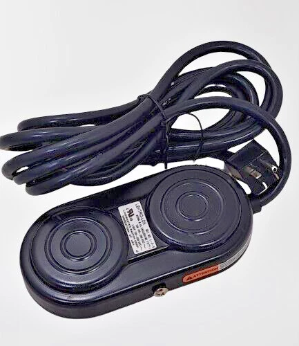 Brand New Linemaster L-2-S Lektro-Lok Rocker Action Foot Switch Single Pedal
