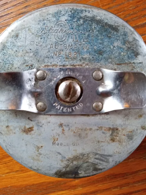VINTAGE SHAKESPEARE OK Model No. 1821 Automatic Fly Reel $10.00 - PicClick