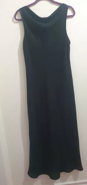 Laundry by Shelli Segal long beautiful gown with cut out black 14