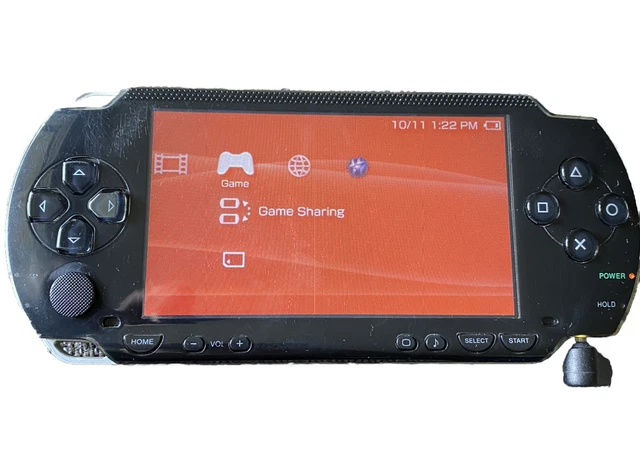 Sony PSP 2000 Launch Edition 64MB Handheld System - Piano Black for sale  online