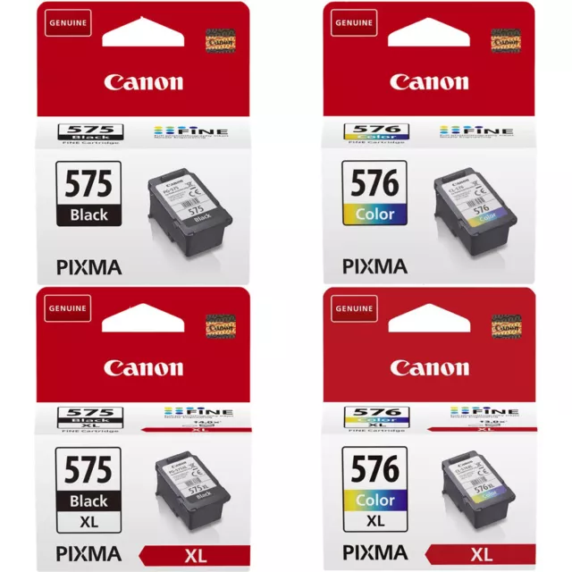 Original Canon PG575 CL576 XL Tinten Patronen Pixma TR4750 4751 TS3500 3550 3551