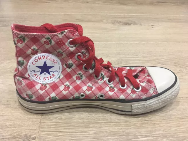 Converse Strawberry sneakers Luna Lovegood Harry Potter Hermione Granger US7 UK5