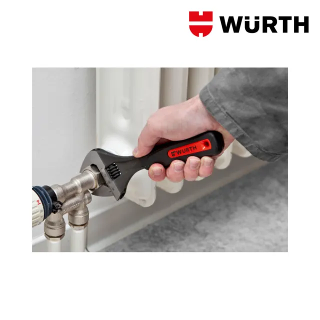 Chiave Inglese Regolabile a Rullino Extralarge 0-39mm - WÜRTH 071522308 3
