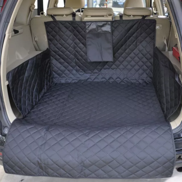 Heavy Duty Quilted Estate Car Boot Cover Mat Liner Rear Trunk Pet Dog Protector