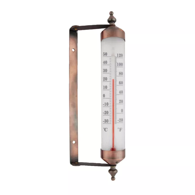 Temperatur Fensterrahmenthermometer Esschert Design Grad Wandthermometer Fenster