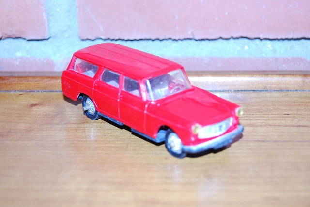 Norev Ancienne Peugeot 404 Break Rouge N°28 Scale 1/43