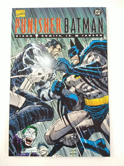 Punisher/Batman: Deadly Knights #1 (1994 Marvel/DC) NM TPB Comic, Romita Jr
