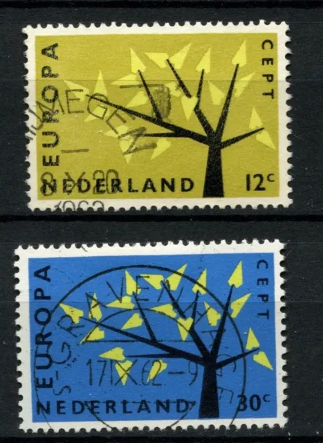 Netherlands 1962 SG#929-930 Europa Used Set #A39625