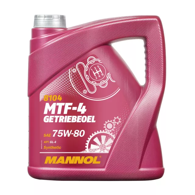 4 (1x4) Liter MANNOL 75W-80 MTF-4 API GL-4/ GL4/ Getriebeöl/ Schaltgetriebeöl