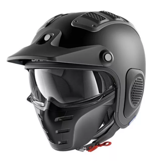 Casco Moto Shark X Drak Nero Opaco Taglia Xs Listino 295€