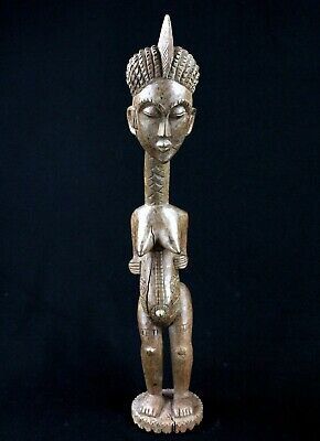 Art Africain African Tribal Arte - Ancienne Statue Kulango Koulango - 48,5 Cms 2