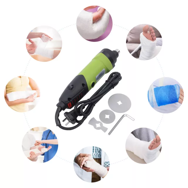 Green Medical Cast Saw, Cast Cutter Orthopedic Plaster Saw Bandage Cutting Tool