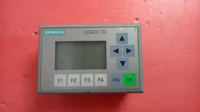 1PCS USED Siemens 6ED1055-4MH00-0BA0 6ED1 055-4MH00-0BA0 LOGO! TD Text Display