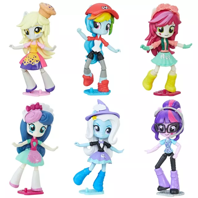 Mini bambole My Little Pony Equestria collezione centro commerciale per ragazze - a scelta tra 6 stili