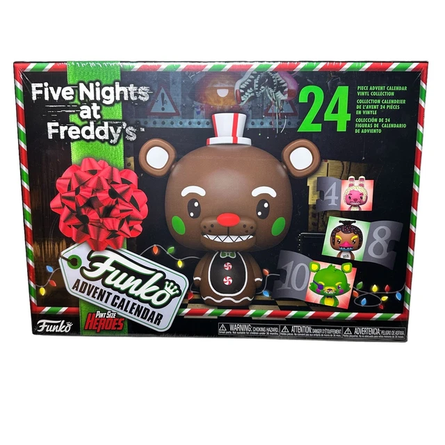FUNKO FNAF FIVE Nights At Freddy's Blacklight Advent Calendar Pint Size