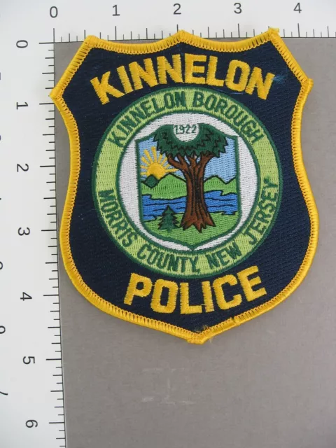 New Jersey  KINNELON POLICE Patch - Morris County