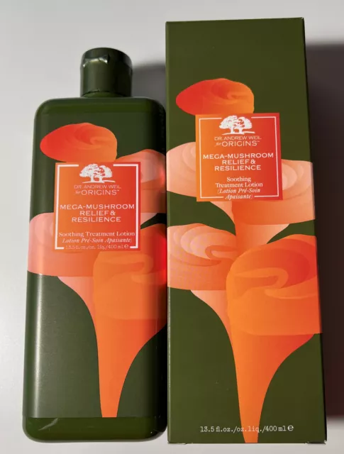 ORIGINS Mega-Mushroom Relief & Resilience Soothing Treatment Lotion 13.5 fl.oz.