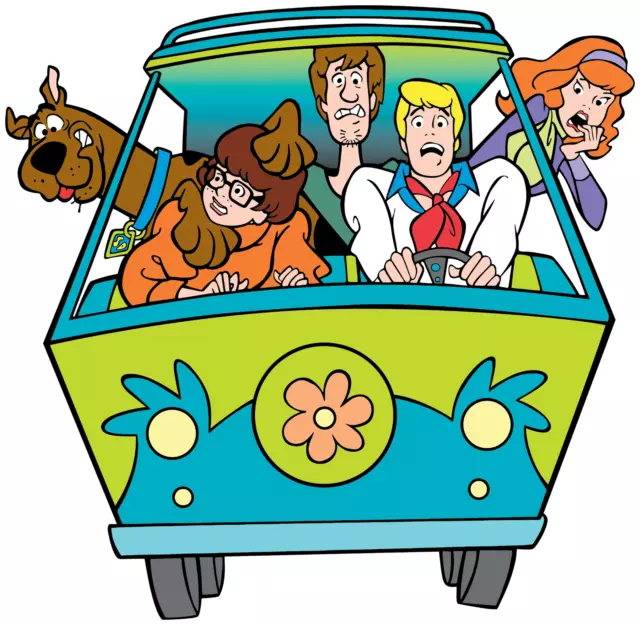 Scooby Doo Mystery Machine  Sticker / Vinyl  | 10 Sizes!! TRACKING FAST SHIP!